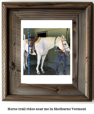 horse trail rides near me in Shelburne, Vermont